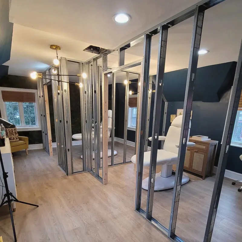 Interior remodel — before
